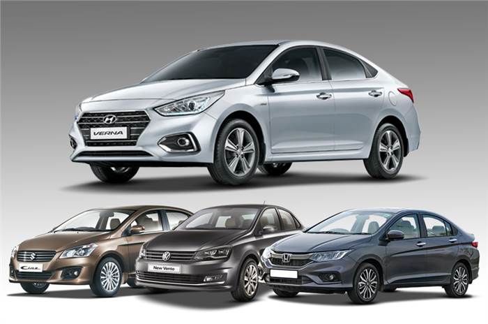 New Hyundai Verna vs rivals: Specifications comparison